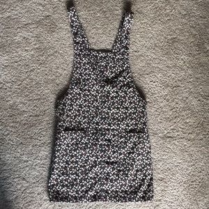 Floral overall skirt